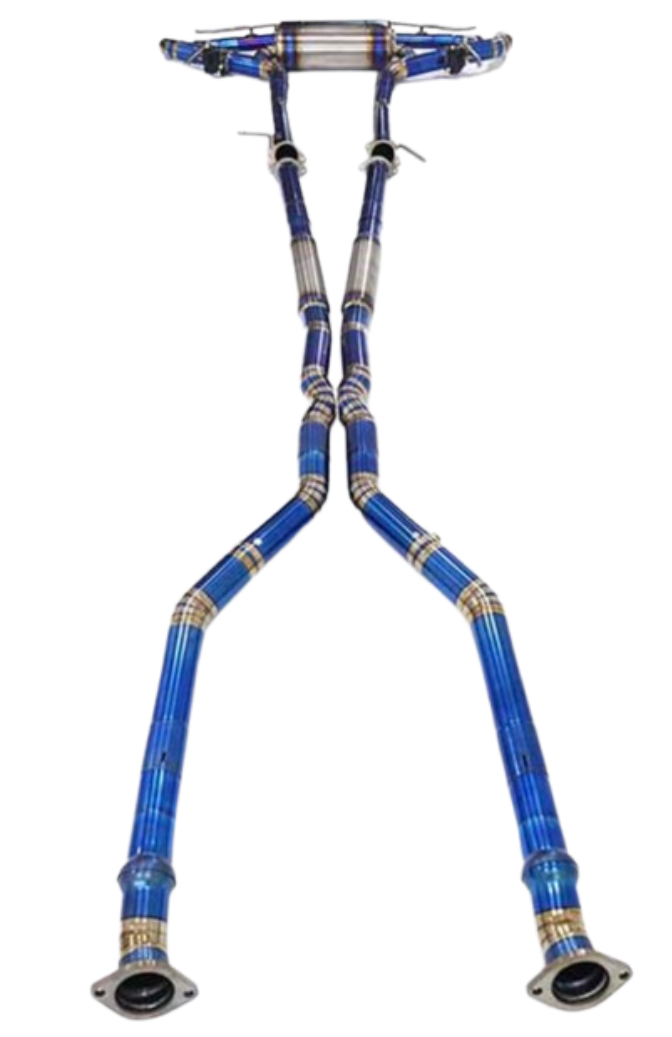 18-26 Lexus LC500 5.0L 2UR-GSE URZ100 Blue 3" Cat-Back Exhaust