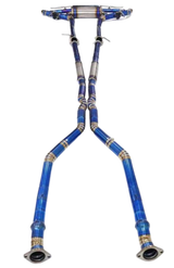 18-26 Lexus LC500 5.0L 2UR-GSE URZ100 Blue 3" Cat-Back Exhaust