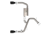 Takeda® (22-24) Hyundai Elantra N 3" 304SS Axle-Back Exhaust with 5" OD Tips