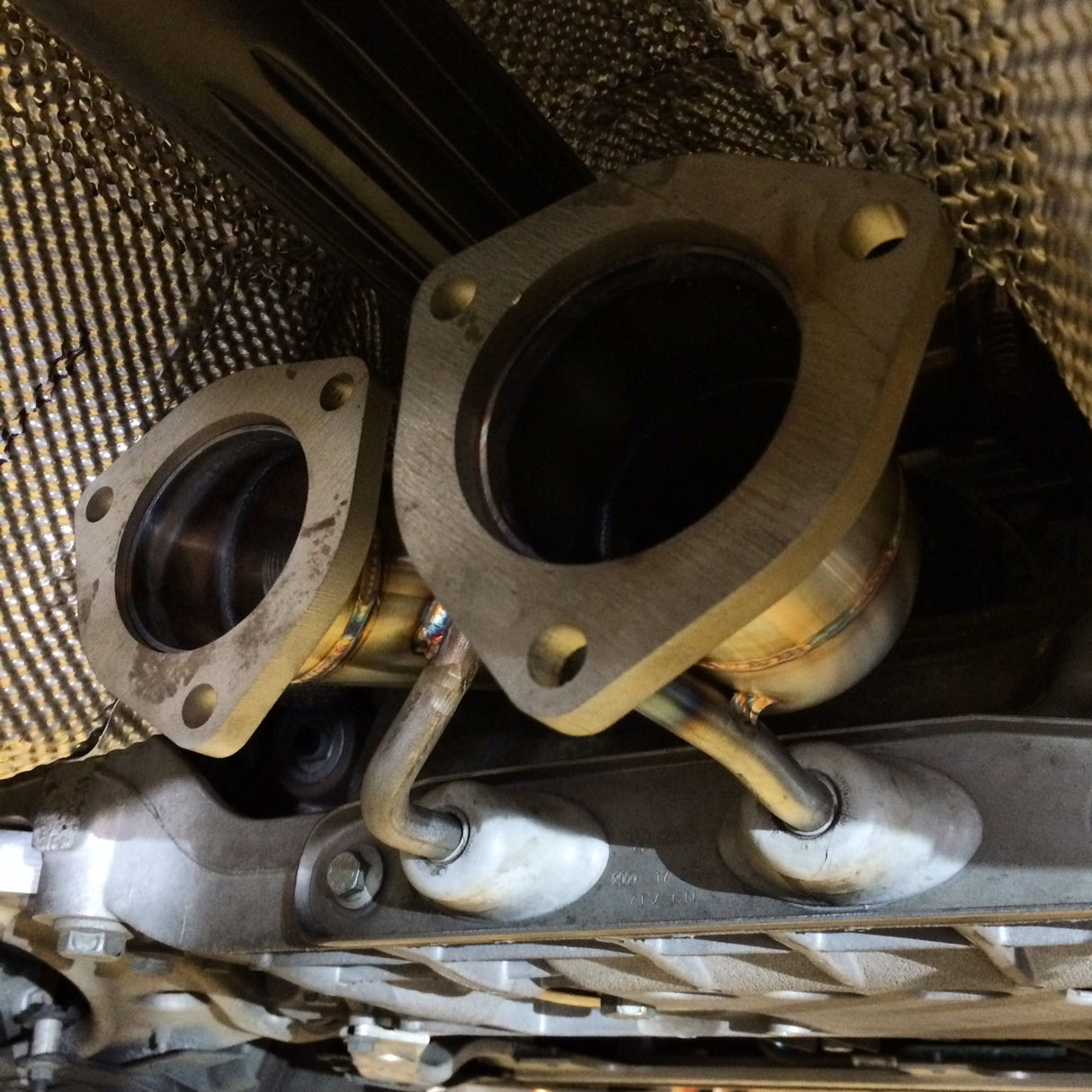 CTS Turbo® (09-14) Audi RS3/TT RS 2.5L 304SS 4" High Flow Down Pipe