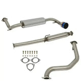 (90-91) Honda CRX 1.5L 2.5" Cat-Back Exhaust with 4.5" OD Burnt Tip

