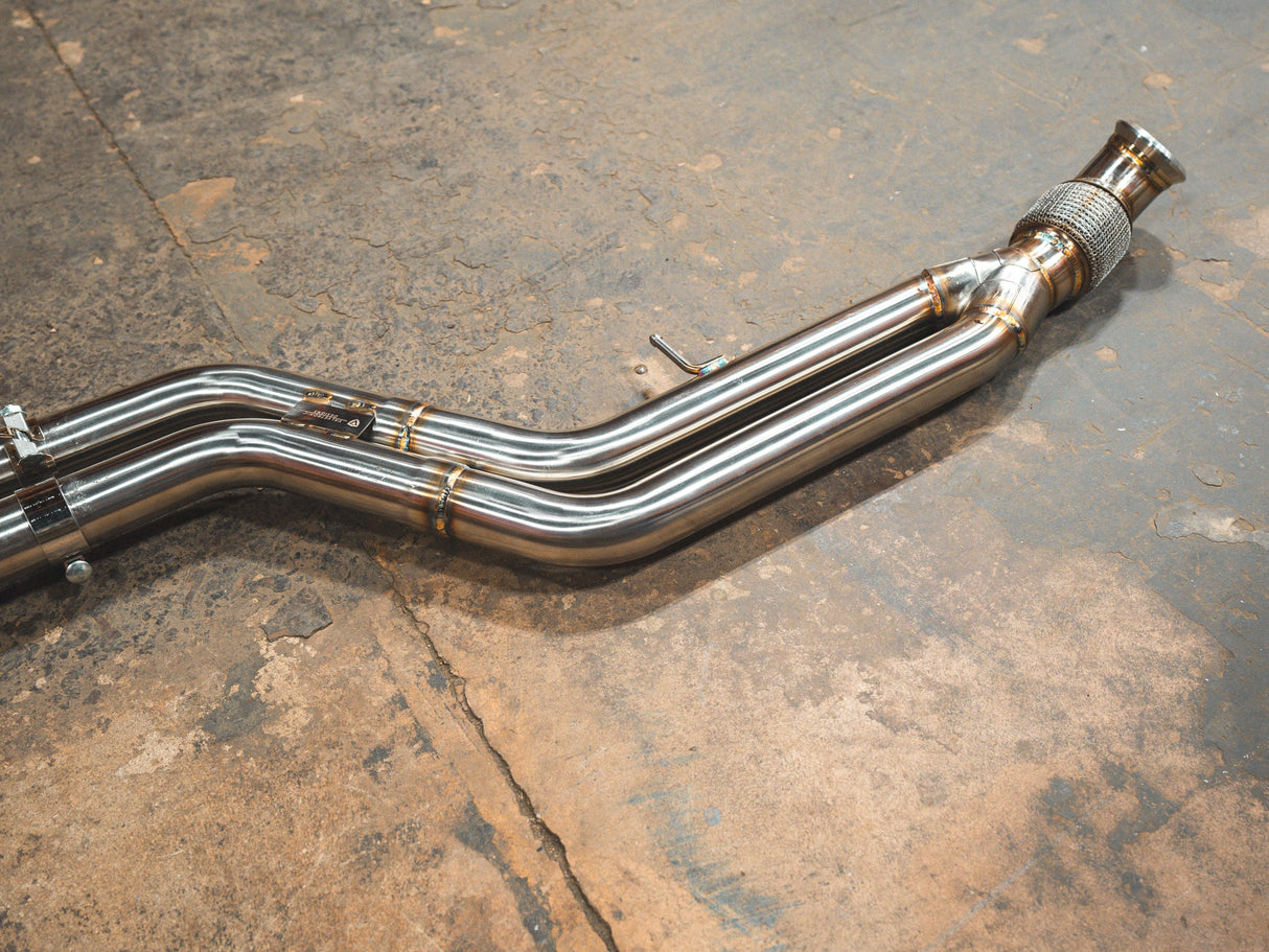 Valvetronic Designs® (16-18) BMW F87 M2 Valved Sport Cat-Back Exhaust with 4" OD Tips