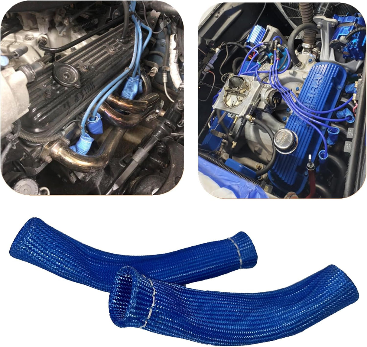 GM LS 5.3L/5.7L/6.0L/6.2L/7.0L V8 Spark Plug Wire Heat Shield Sleeve 
