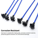 05-10 Ford Mustang/Explorer 4.0L V6 8.0mm Spark Plug Blue Wire Set