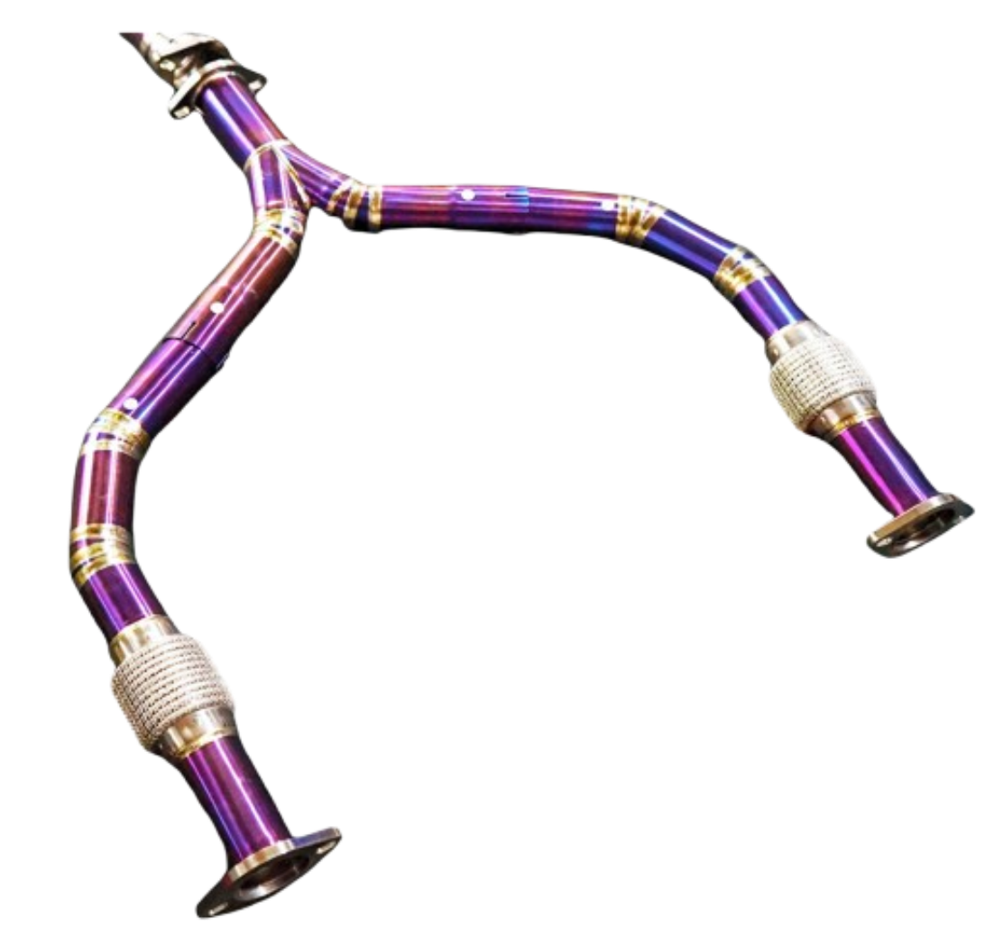 Infiniti Q50/Q60 3.0L V37 VR30DT Purple Titanium Cat-Back Exhaust 