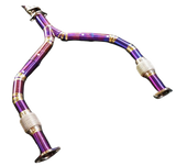 Infiniti Q50/Q60 3.0L V37 VR30DT Purple Titanium Cat-Back Exhaust 