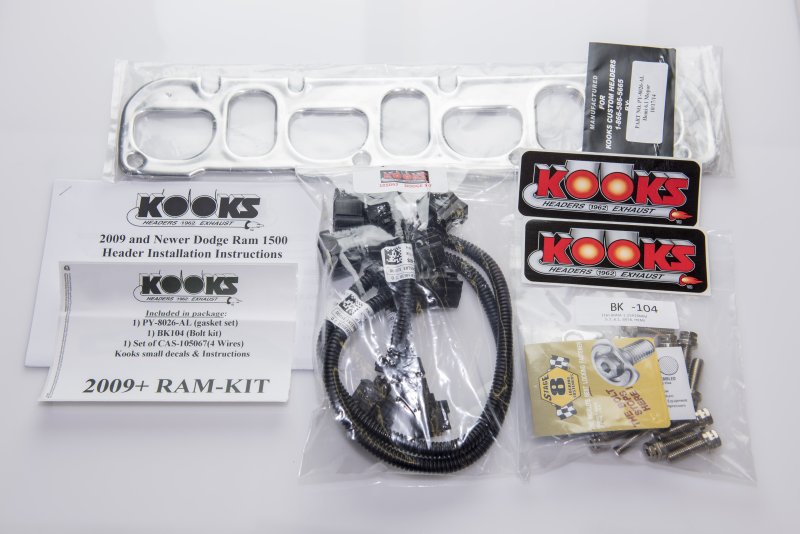 Kooks (09-18) RAM 1500 5.7L 304SS 1-3/4" x 3"  Long Tube Headers