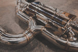 Valvetronic Designs® Audi TTRS MK3 Valved Sport Titanium Cat-Exhaust with 5" OD Tips