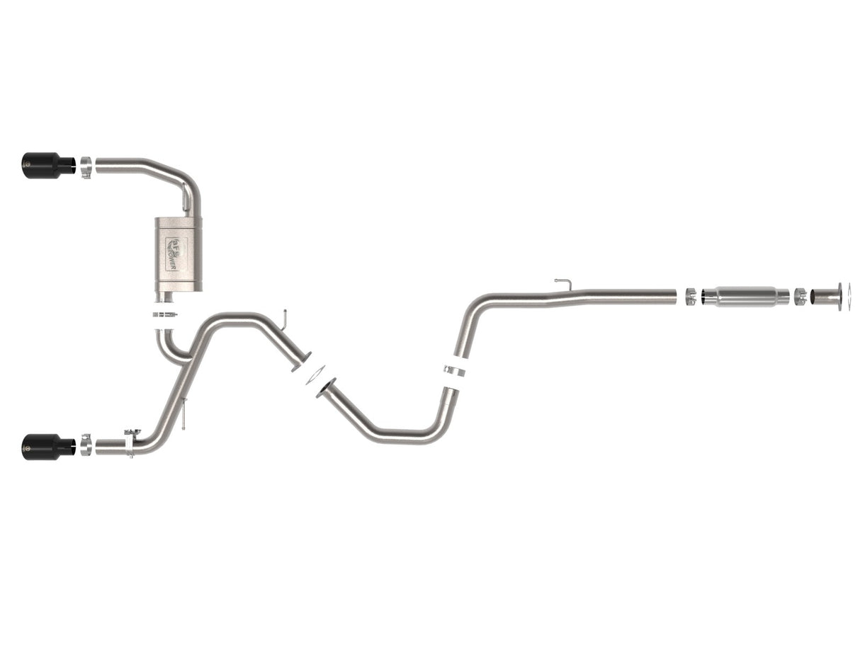 Takeda® (22-24) Hyundai Elantra N 304SS 3" Cat-Back Exhaust with 5" OD Tips