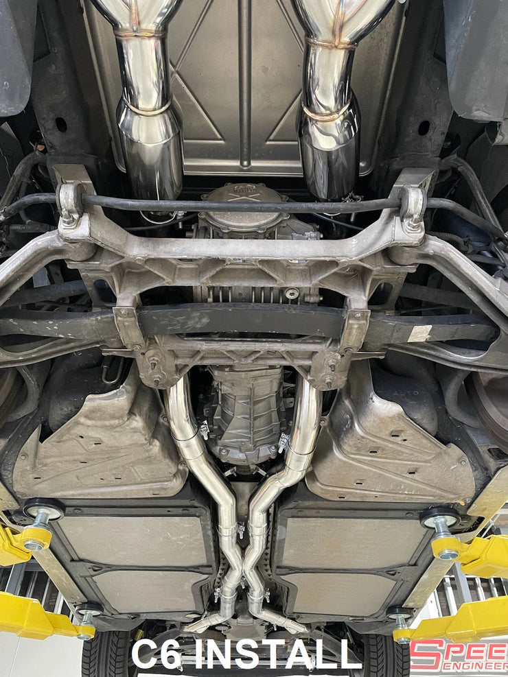 Speed Engineering® (05-13) Corvette C6 304SS 3" Long Tube Headers