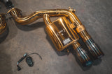 Valvetronic Designs® Ferrari 599 RACE F1 Valved Complete Exhaust System with 4" OD Tips