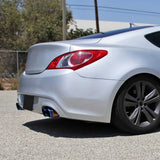 (09-14) Hyundai Genesis Coupe 2.0L Cat-Back Exhaust with Quad 4" OD Burnt Tips