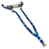 Infiniti Q50/Q60 3.0L V37 VR30DT 3" Blue Titanium Cat-Back Exhaust