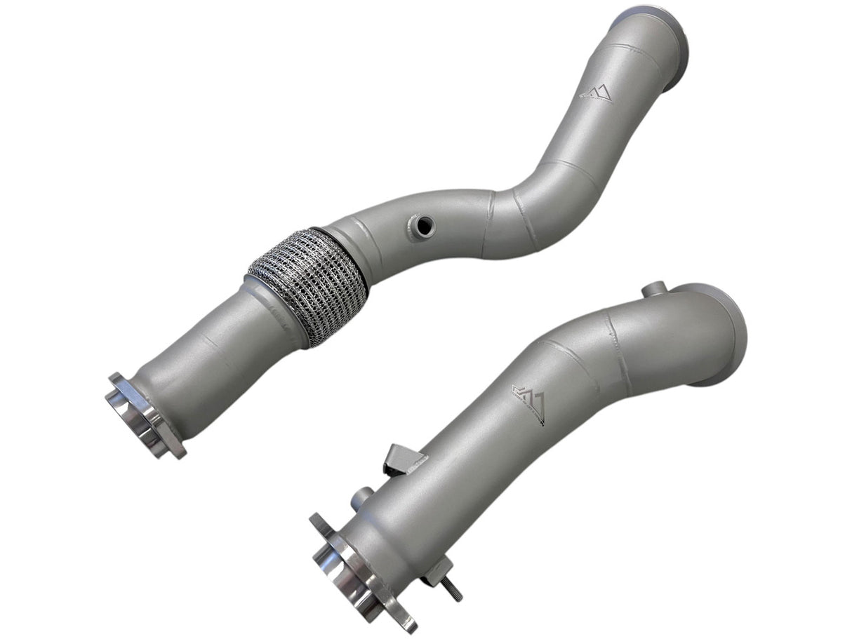 Mastery of Art & Design BMW M2C/M3/M4 G8x S58B30 304SS 3" Catless Downpipes