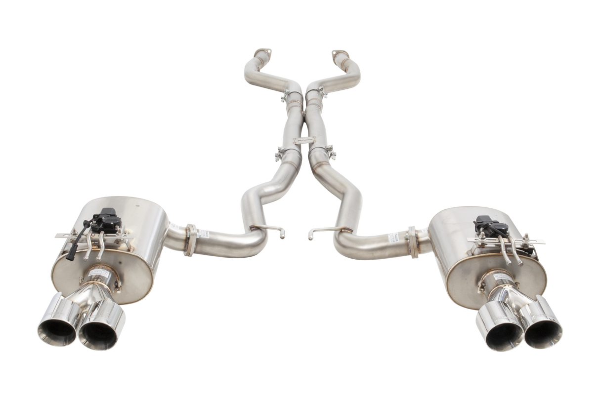 XForce Chevy SS/Pontiac G8 6.2L LS3 304SS 3" Varex Valved Straight Pipe Centre Cat-Back Exhaust