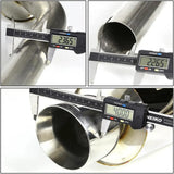 Flashark 07-12 Nissan Sentra SE-R Spec-V B16 2.5L Cat-Back Exhaust with 4" OD Tip