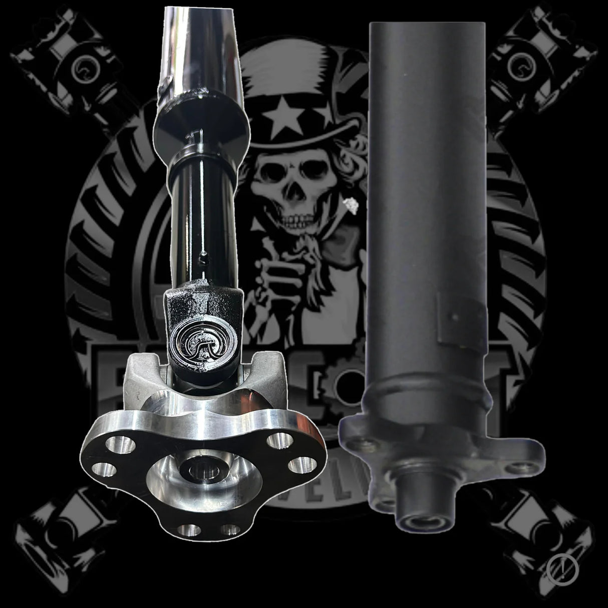 East Coast Driveline® (08-14) Challenger 5-Speed Automatic Driveshaft (3-Bolt Ends)