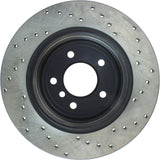 Stoptech #128.34085CR (05-10) BMW 5-Series 320mm Cross Drilled Rear Passenger Brake Rotor (Cryogenic Treated)