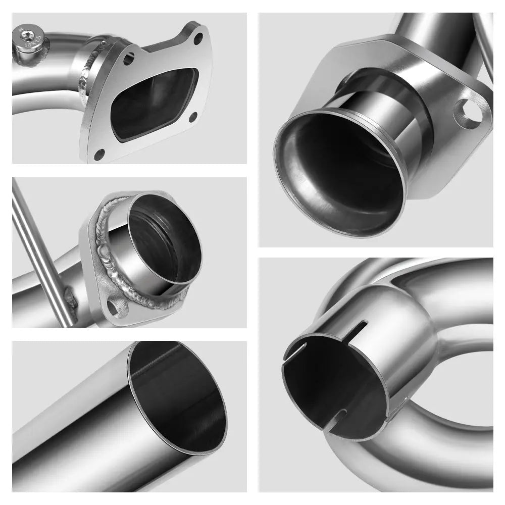 12-18 Jeep Wrangler JK 3.6L 2" Cat-Back Exhaust with Loop Relocation