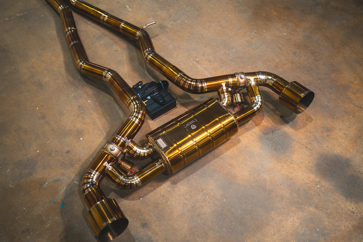 Valvetronic Designs® Toyota GR Supra A90/A91 Valved Sport Cat-Back Exhaust with 4" OD Tips