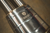 Valvetronic Designs®  Ford Mustang GT S650 Valved Sport Cat-Back Exhaust with 4" OD Tips