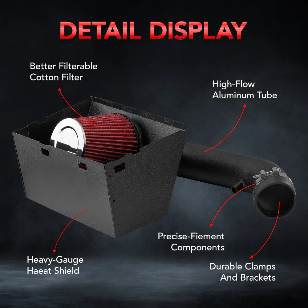 (09-14) Dodge Ram 1500 5.7L Cold Air Intake with Dry Filter

