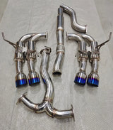 (15-21) Subaru WRX STI VA 3" Cat-Back Exhaust with Quad 4" Burnt Tips