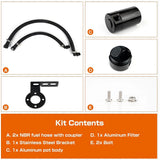 19+ Escalade/Silverado/Sierra/Tahoe/Yukon 5.3L/6.2L Oil Catch Can Kit