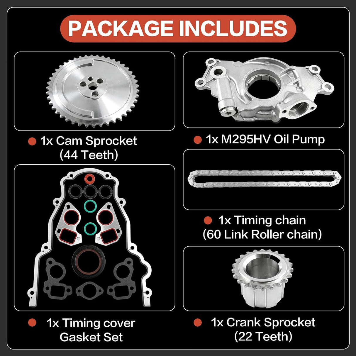 Silverado/Sierra/Tahoe/Yukon Engine Oil Pump/Timing Chain/Gaskets