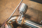 Valvetronic Designs® (00-06) BMW M3 E46 Valved Axle-Back Exhaust with 4" OD Tips
