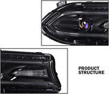 15-23 Dodge Charger Passenger Side Head Light DRL Strip (Halogen)