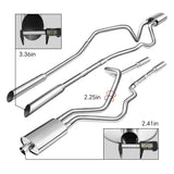 (04-08) Ford F-150 4.6L/5.4L 2.25" Cat-Back Exhaust with 3.5" Muffler
