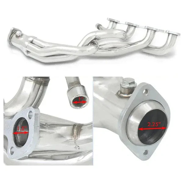 (96-04) Ford Mustang GT 4.6L SOHC Long Tube Exhaust Headers
