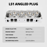 (97-04) Camaro/Corvette/Firebird LS1 Cast Aluminum Cylinder Head (Angled Plug)