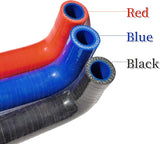 1986-1993 Ford Mustang GT 5.0L Red/Blue Silicone Radiator Hose Kit