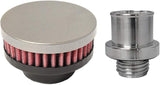 GEN III HEMI Baffled Screw-In Billet Engine Crankcase Breather Filter