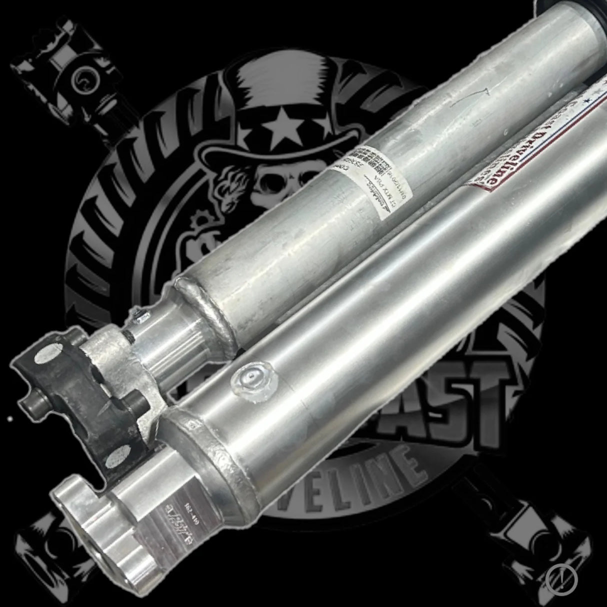 East Coast Driveline® (14-19) Corvette C7 3.5" Aluminum 1 Piece Driveshaft with Coupler Delete