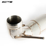 CTS Turbo® (13-19) Mercedes-Benz A45/CLA45/GLA45 AMG M133 3.5" 200 Cell Catted Downpipe