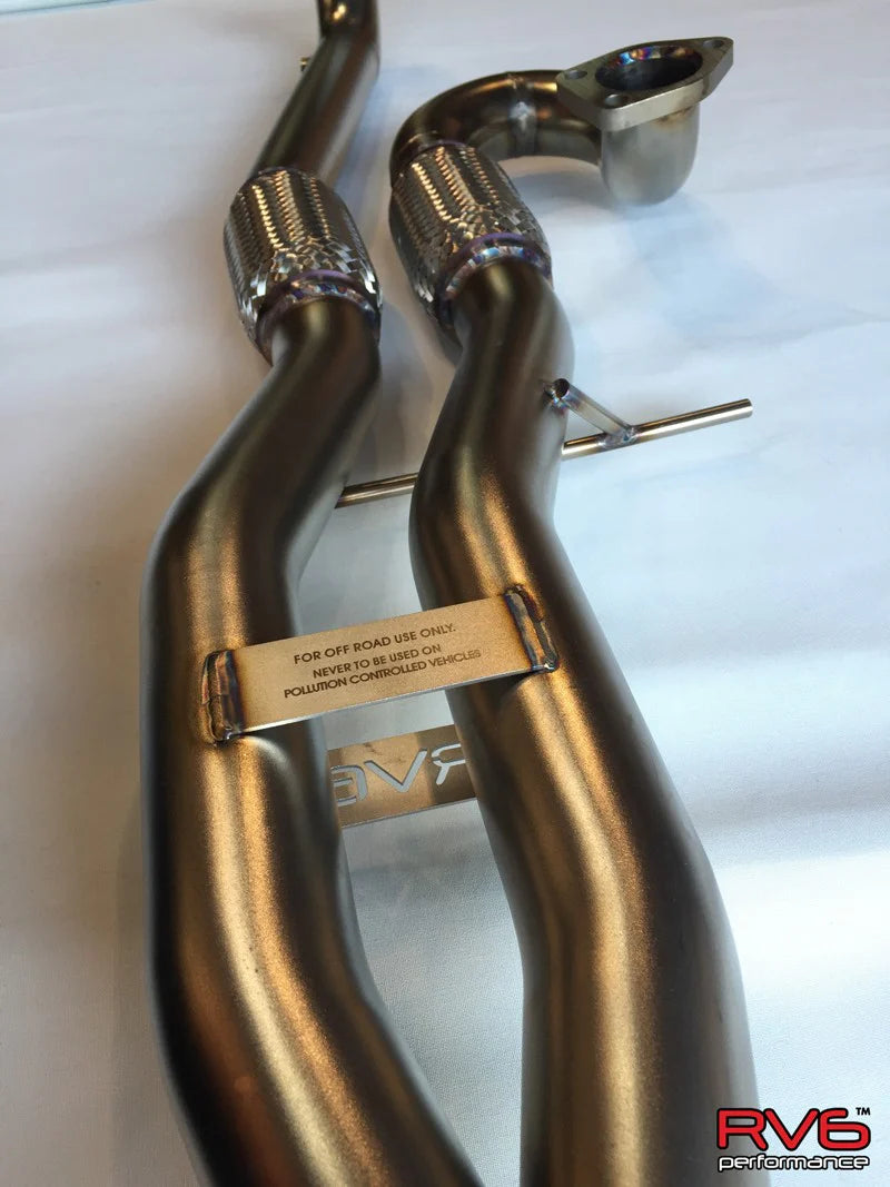 RV6 Performance® (13-17) Honda Accord Catted Long Tube J-Pipe Kit