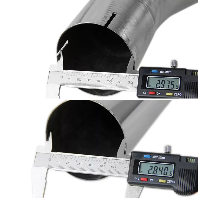 (08-14) Subaru Impreza WRX STI 304SS 3" Cat-Back Exhaust with 4" OD Burnt Tips