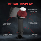 11-15 300/Charger/Challenger 3.6L/5.7L Cold Air Intake with Oiled Filter