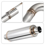 Flashark® (99-04) Ford Mustang GT 4.6L 304SS 2.5" Cat-Back Exhaust with 4" OD Tips
