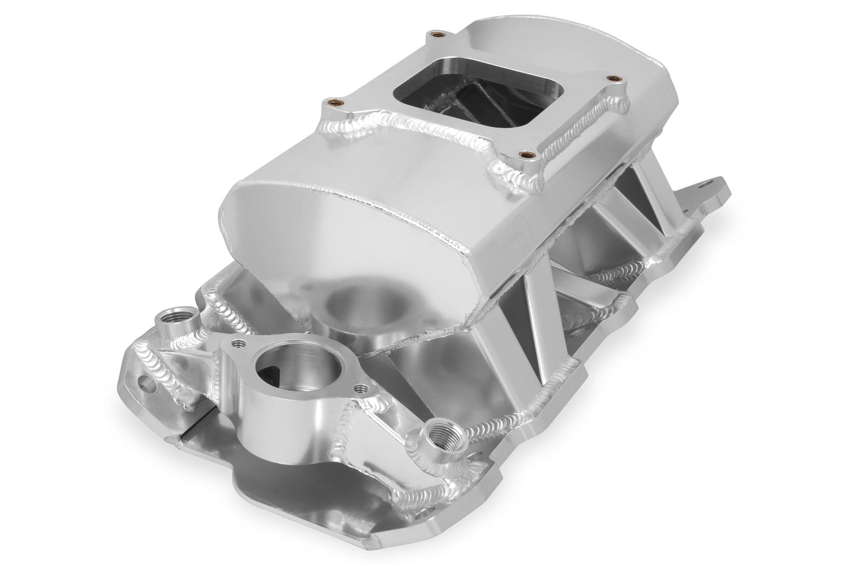 Holley® #825011 Small Block Chevy Sniper Sheet Metal Fabricated Intake Manifold