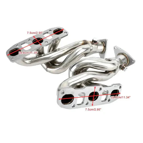 09-13 370Z/G37 3.7L VQ37VHR 1-3/4" Long Tube Exhaust Headers

