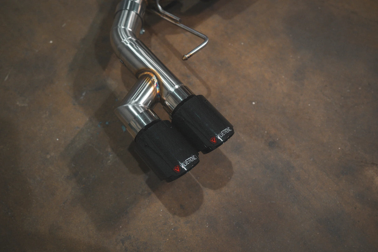 Valvetronic Designs® (18-24) BMW X3/X4 M40i Valved Sport Cat-Back Exhaust with 4" OD Tips