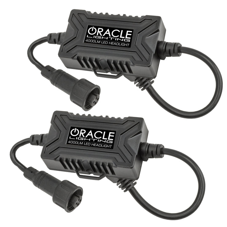 Oracle 9012 4000 Lumen LED Headlight Bulbs (Pair) - 6000K