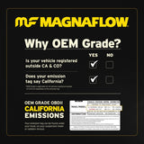 MagnaFlow 17-22 Hyundai Ioniq OEM Grade Federal / EPA Compliant Direct Fit Converter