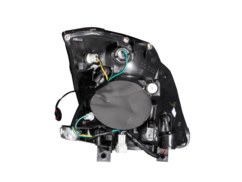 ANZO 2003-2005 Nissan 350Z Projector Headlights Black