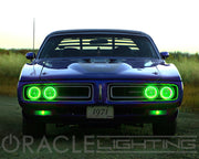 Oracle Pre-Installed Lights 5.75 IN. Sealed Beam - Green Halo