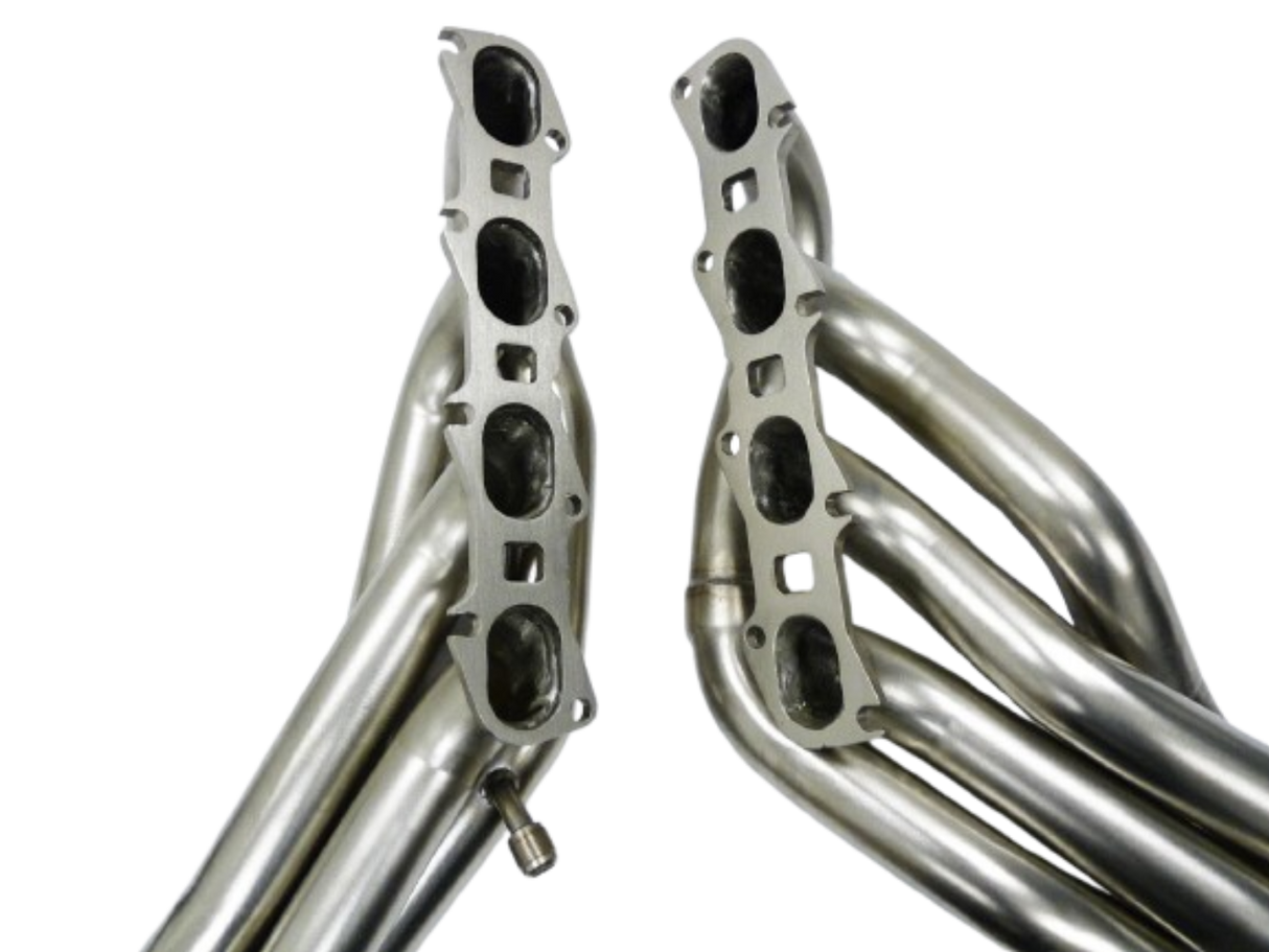 Ford Mustang GT500 5.4L 4V 304SS 1-7/8 Long Tube Exhaust Headers with Catted X-Pipe